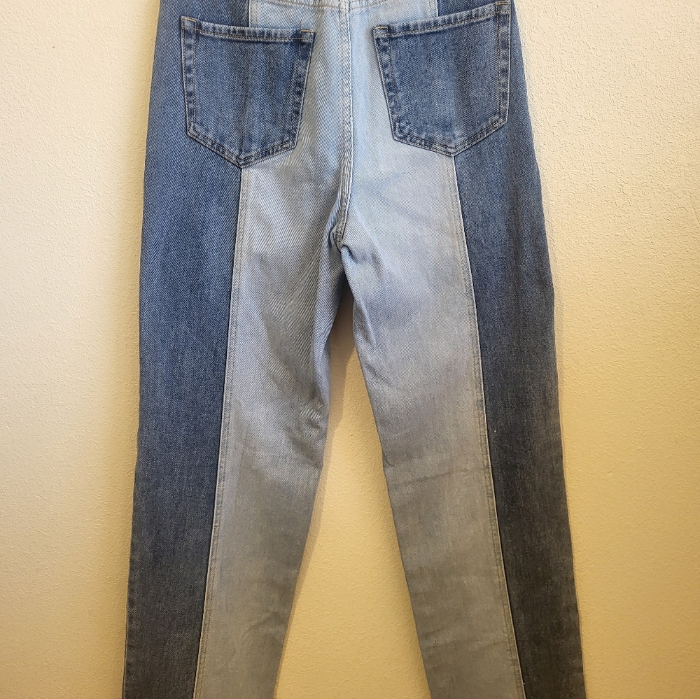 PacSun Women's Blue Two-Tone Jeans. Size 25 - Picture 6 of 16